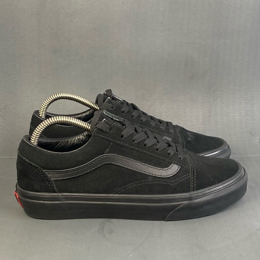 Vans Black Low Top Skate Shoes